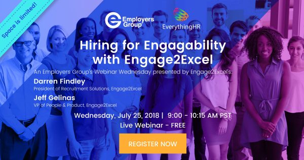 Hiring for Engagability with Engage2Excel - FREE Webinar