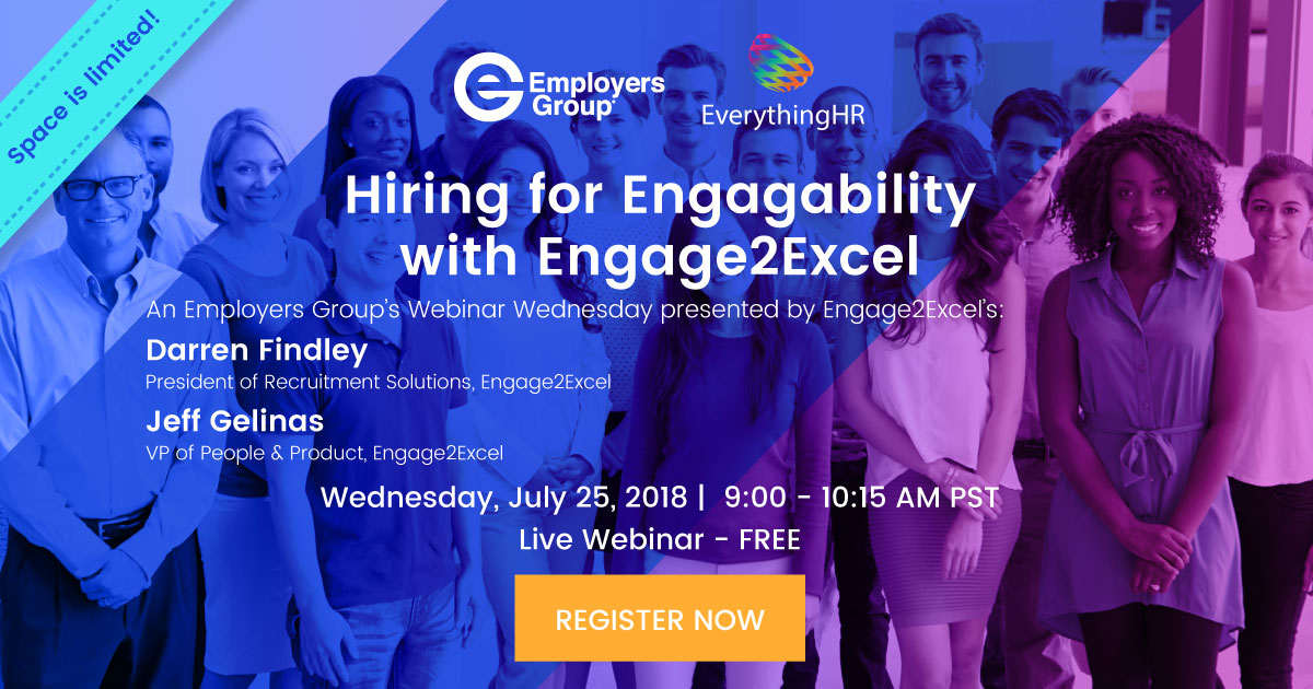 Hiring for Engagability with Engage2Excel – FREE Webinar